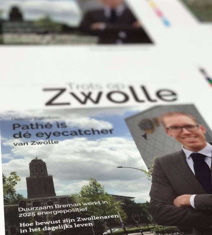 EERSTE TROTS OP ZWOLLE BIJ DE DRUKKER